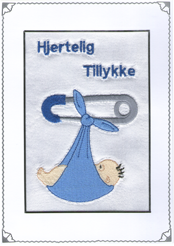 Barsel telegram til Dreng / Pige