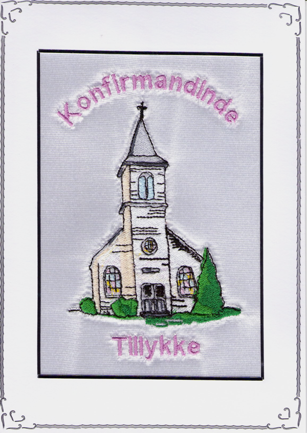 Konfirmand Telegram Pige Kirke