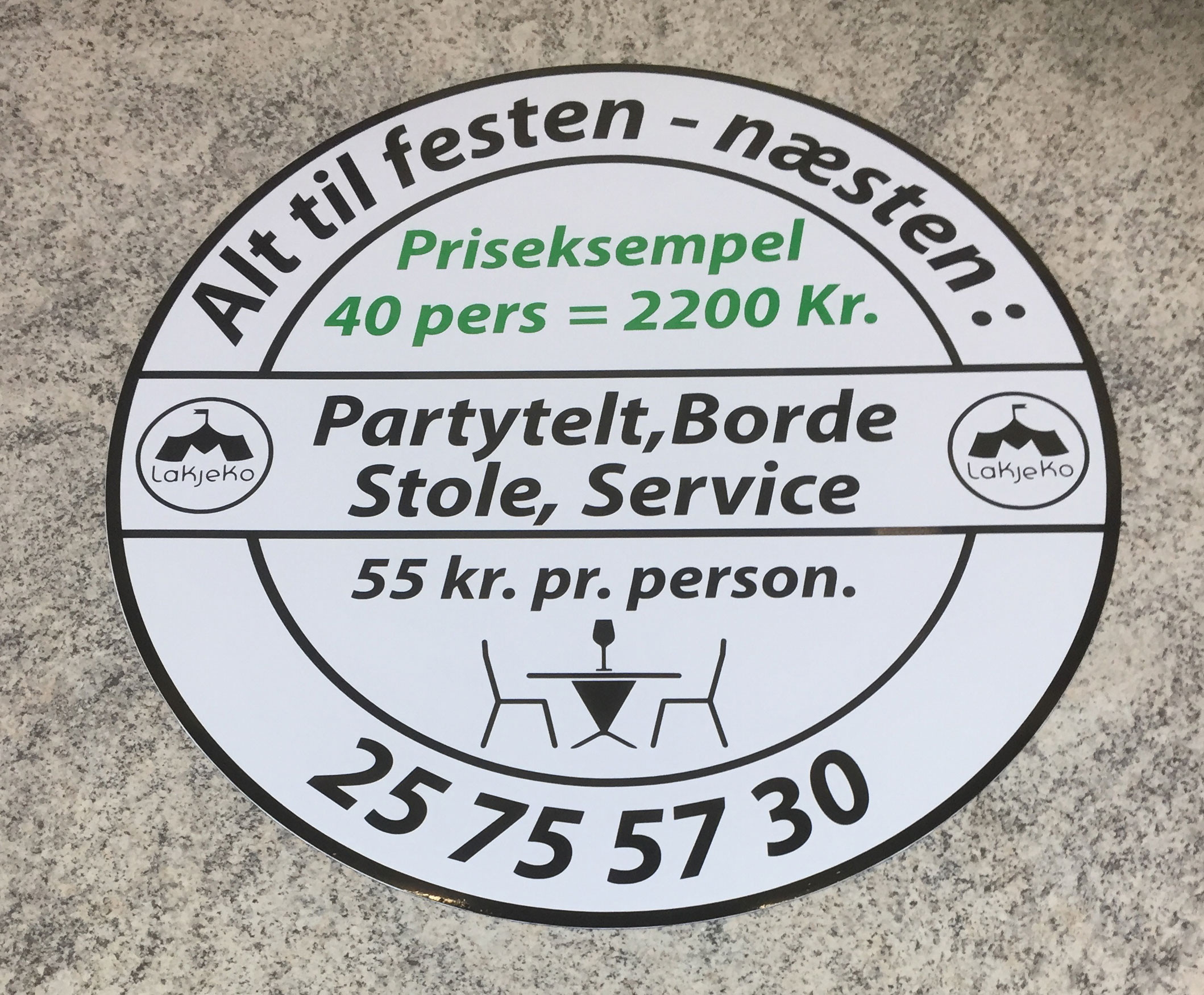 Magnetskit, reklameskilt magnet